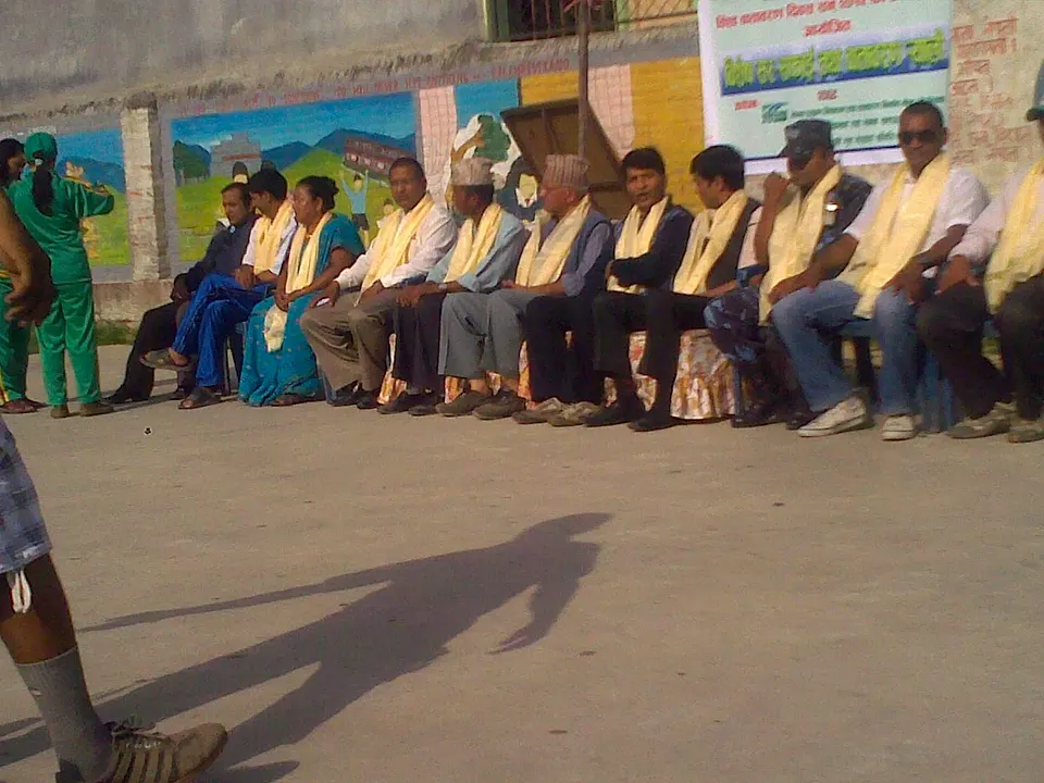 Group of participants at the World Environment Day 2012 clean-up
